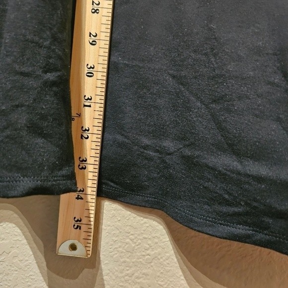 White House Black Market A Line High Neck Black Dress Size 10 - Picture 6 of 7